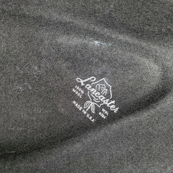 *) LANCASTER Wool Hat with Array of Feathers VINTAGE - Picture 5 of 7